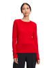 Betty Barclay Kaschmir-Pullover mit Rundhalsausschnitt in Rot