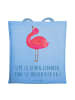 Mr. & Mrs. Panda Shopper Mutig zu seinen Meinungen stehen mit Sp... in Sky Blue