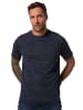 JP1880 Kurzarm T-Shirt in navy blau
