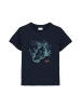 s.Oliver T-Shirt kurzarm in Blau