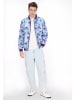 MO Men Jacket in light blue multicolor