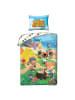 COFI 1453 Animal Crossing Bettwäsche 140 × 200 cm Baumwolle Bettbezug in Mehrfarbig