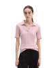 Marc O'Polo Pointelle-Poloshirt slim in Mild Rose