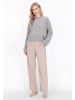 DreiMaster Women Sweater in light grey melange