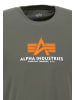Alpha Industries T-Shirt in grün