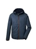 Killtec Funktionsjacke mit Kapuze in blau