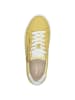 Tamaris WIDE FIT Sneaker in YELLOW NUBUC