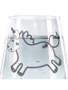 Mr. & Mrs. Panda Trinkbecher Einhorn Happy ohne Spruch in Transparent