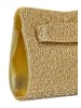 faina Women Clutch in Gold