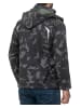 Geographical Norway Herren Regular Fit Softshelljacke  in Black-Green