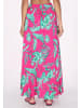 IZIA Women Skirt in pink turquoise