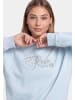 myMo Women Sweatshirt in Light Blue