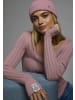 Kangaroos V-Ausschnitt-Pullover in altrose