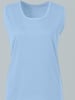 Sieh an! Shirttop in bleu