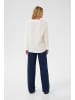 Kaffe Langarm-Bluse KAmathilde in Chalk