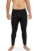 Normani Outdoor Sports Herren Thermounterwäsche Hose Vuntut in Schwarz