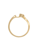 Elli Ring 925 Sterling Silber Wellen in Gold