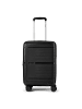 benzi 5899 4 Rollen Kabinentrolley S 55 cm mit Dehnfalte schwarz