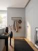 KADIMA DESIGN Wandgarderobe Metall Silber 74,5x29x30 cm Flurgarderobe mit Ablage,