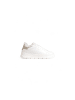 Crime London Weiß Leder Chunky Sneaker