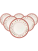 Villeroy & Boch 6er Set Speiseteller Toy's Delight in ø 26,8 cm in weiß