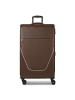 Stratic taska 4 Rollen Trolley L 76 cm mit Dehnfalte coffee
