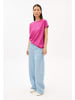 armedangels T-Shirt Idaara in fuchsia