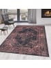 KADIMA DESIGN Teppich Waschbar Flachgewebe Orientalisch Polyester Wohnzimmer in Rot