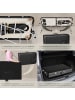 tectake 2-Zonen-Massagetisch-Set, Maße: 210 x 95 x 89 cm, Polsterung 4 cm