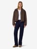 Noisy may Jacke mit Kapuze in Chocolate Brown