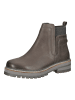 Sansibar Stiefelette Mittelgrau