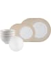Ritzenhoff & Breker 12er Set Basic-Set Geo in beige