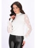 faina Women Sweater in white
