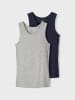 name it Jungen Unterhemden in 2er-Pack in Grau
