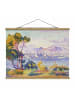 WALLART Stoffbild - Henri Edmond Cross - Antibes Nachmittags in Violett