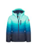 Trollkids Ski-/Snowboardjacke Hemsedal in navy/aqua