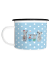 Mr. & Mrs. Panda Kaffeetasse Koala Familie zwei ohne Spruch in Blau Pastell