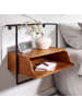 KADIMA DESIGN Wandkonsole, Mango-Holz, Industrial-Stil, 44x45x35cm, Boxspringbetten