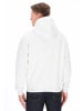 DreiMaster Men Hoodie in offwhite melange