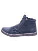 Esgano Damenstiefel kalt flach Da.-Bootie in  Blau