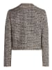 Betty Barclay Blazer-Jacke mit Fransen in Schwarz/Beige