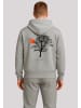 F4NT4STIC Hoodie Escape Discover the World Tree Birds in grau meliert