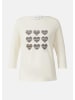comma T-Shirt  in  04D2_creme