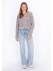 myMo Sweater in grey multicolor
