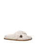 Fabiana Filippi Beige Leder Hausschuhe