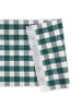 WohnDirect Indoor Küchenteppich MATRIX 1 in Petrol