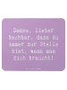 Mr. & Mrs. Panda Mauspad Spruch Danke Nachbar mit Spruch in Lavendeltraum