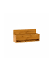 relaxdays Weinregal in Natur- (B)37 x (H)17 x (T)11,5 cm