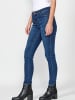 KOROSHI LANGE JEANS SCHMALE HOSE in blau