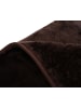 Gözze Wohndecke Cashmere-Feeling 220x240 in schoko